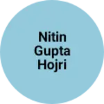 Business logo of Nitin gupta hojri