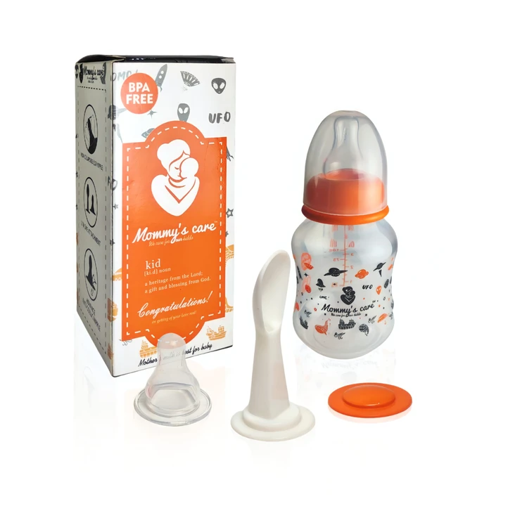 Product image with price: Rs. 45, ID: mommys-care-majestic-125-2-in-1-feeding-bottle-5786bf92