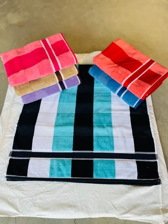 Jumping sharing towel uploaded by Geetanjali Textiles on 2/5/2023