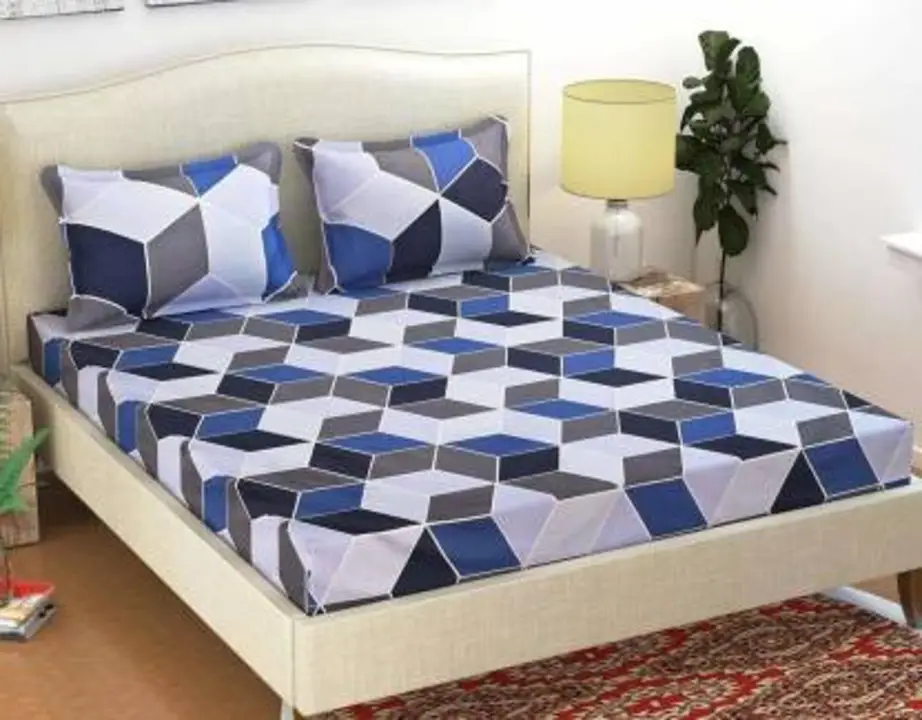 Super soft double bedsheet with 02 pillow covers uploaded by Palbhar home furnishing on 2/5/2023