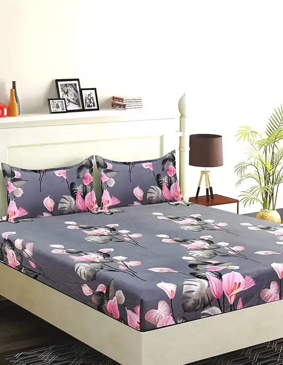 Super soft double bedsheet with 02 pillow covers uploaded by Palbhar home furnishing on 2/5/2023