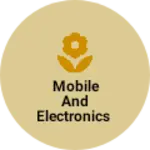 Business logo of mobile and electronics