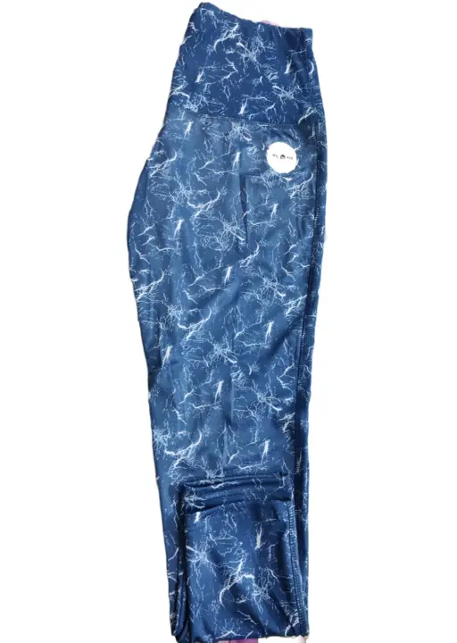 Blue printed track pant  uploaded by business on 2/5/2023