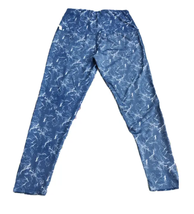 Blue printed track pant  uploaded by Wolfer clothing on 2/5/2023