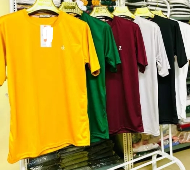 Lycra polyester t shirt 12pcs and 12colors size 9.  (18to 34) uploaded by Textile on 2/5/2023