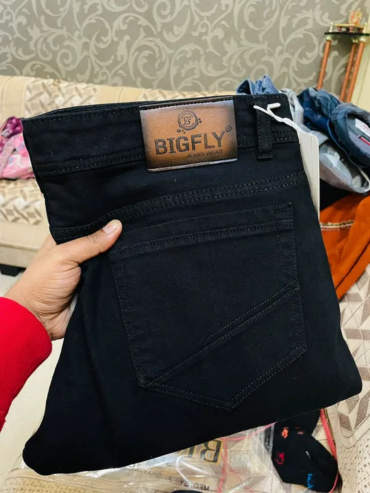 Big fly Mens Denim Black Jeans uploaded by Atishay International on 11/30/2023
