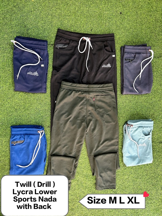 Twill Lycra Lower ( Drill ) uploaded by business on 2/5/2023