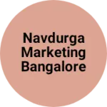 Business logo of Navdurga marketing Bangalore