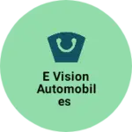 Business logo of E vision automobiles