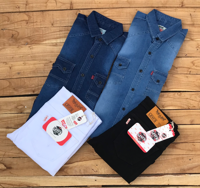 Levis Shirts And Pants Combo pack  uploaded by SN creations on 4/27/2024