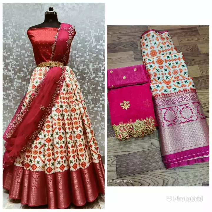 Half sarees uploaded by business on 2/6/2023