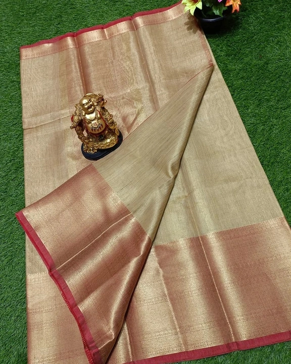 Fancy tissue saree uploaded by H.L.sarees on 2/6/2023