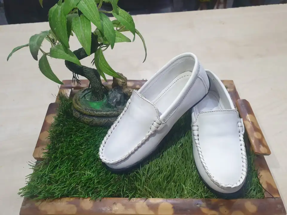 White loffer Kids shoes uploaded by Urv international on 2/6/2023