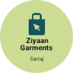 Business logo of Ziyaan garments