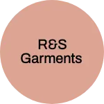 Business logo of R&s garments