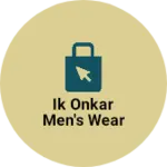 Business logo of Ik onkar men's wear