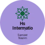 Business logo of Hs intermational