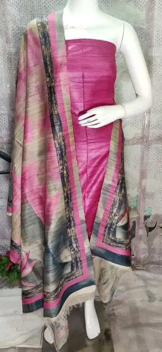 Tassar Ghichha Silk Suits uploaded by Salman Handloom on 2/6/2023