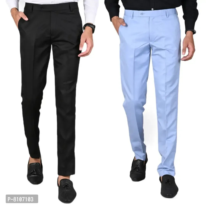 man fomal trousers pack 2 uploaded by wholsale market on 2/6/2023