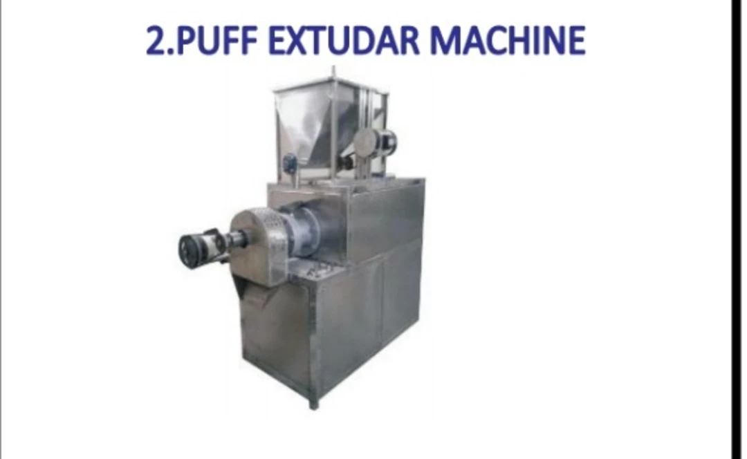 Puffs extuder macking machine  uploaded by All over packaging machinery manufacturing and on 2/6/2023