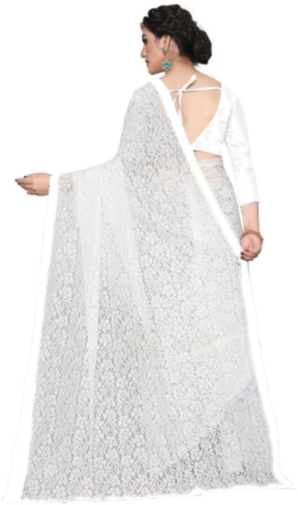 Printed Fashion Net Saree uploaded by SIRI SHOPPING MALL on 2/6/2023