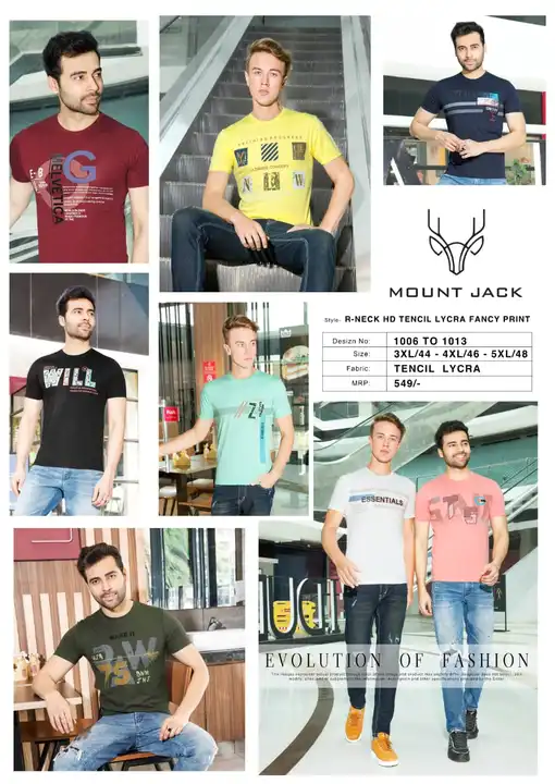 Mount jack H/S R-neck Tensil Lycra fancy Print Catloge 

SIZE - 3xl-44, 4xl-46,5xl-48


FABRIC- Tens uploaded by VishnuPriya Enterprises on 2/6/2023
