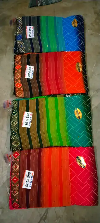 Ajooba sample saree  uploaded by Suvidha saree collection on 2/6/2023