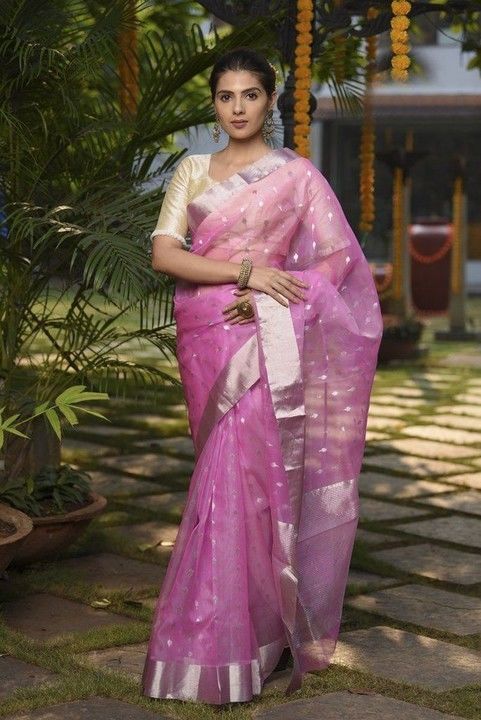 Pure katan silk Chanderi saree uploaded by business on 2/18/2021