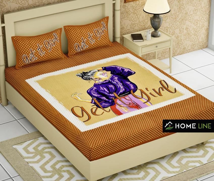 Pure cotton bedsheets uploaded by Basudev collection on 2/18/2021