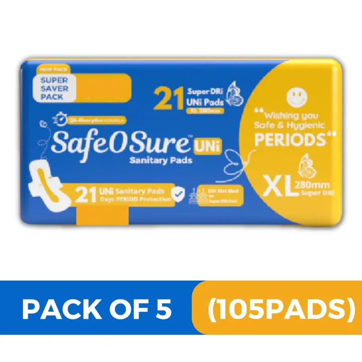 SafeOSure Sanitary Pads  uploaded by Aashray Hygiene Industries Private Limited  on 2/6/2023