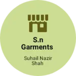 Business logo of S.N garments