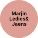 Business logo of Marjin ledies& Jaens tailor