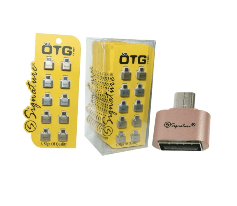 Signature OTG micro USB best quality  uploaded by P3 STORS on 2/6/2023