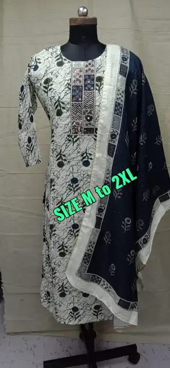 Kurti with dupatta uploaded by Wedding collection on 2/6/2023