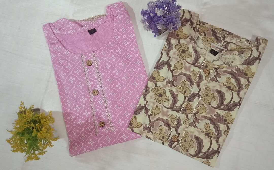 Cotton fabric kurta set super quality  uploaded by Kanishka collection on 2/6/2023