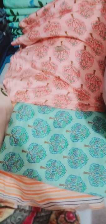 Dress material fabric of top botton uploaded by KASARO FASHION on 2/18/2021