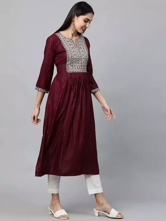 Reyon kurti uploaded by Deepa fashion on 2/6/2023