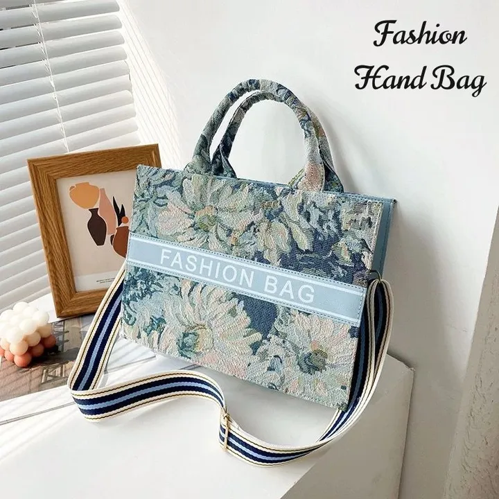 imported Designer N Stylish Flower Fashion Hand Bag uploaded by business on 2/6/2023