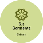 Business logo of s.s garments