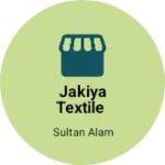 Business logo of Jakiya textile