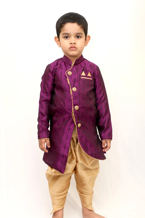 Kids indo kurta dhoti pants set  uploaded by SSS PANJABI on 2/6/2023