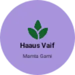 Business logo of Haaus vaif
