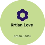 Business logo of Krtian love
