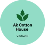 Business logo of AK cotton house