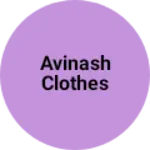 Business logo of Avinash Clothes