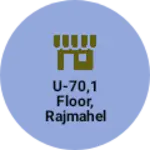 Business logo of U-70,1 floor, Rajmahel AC mall sitanager chok Puna