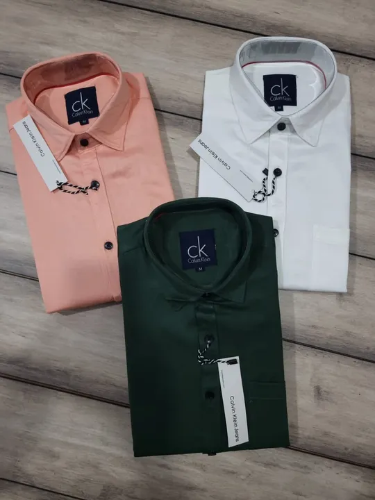 *CALVIN KLEIN*
Cotton Twill Fabric
*FULL SLEEVE*

*12 COLOURS*
M to 2XL
1:1:1:1
*SINGLE POLY*

*53 P uploaded by Yahaya traders on 2/7/2023