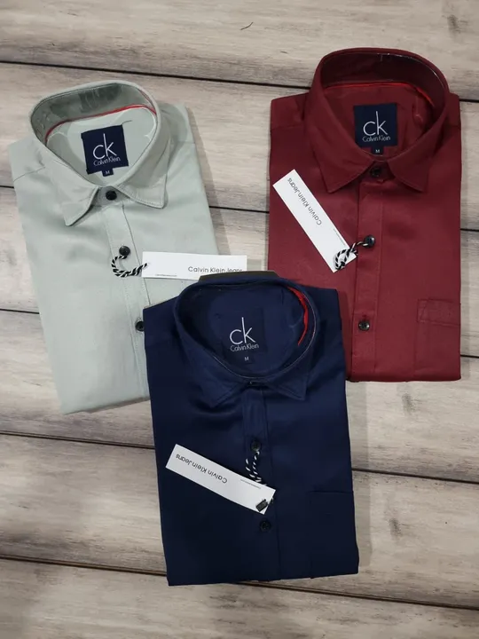 *CALVIN KLEIN*
Cotton Twill Fabric
*FULL SLEEVE*

*12 COLOURS*
M to 2XL
1:1:1:1
*SINGLE POLY*

*53 P uploaded by Yahaya traders on 2/7/2023