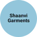 Business logo of Shaanvi garments based out of Pauri Garhwal
