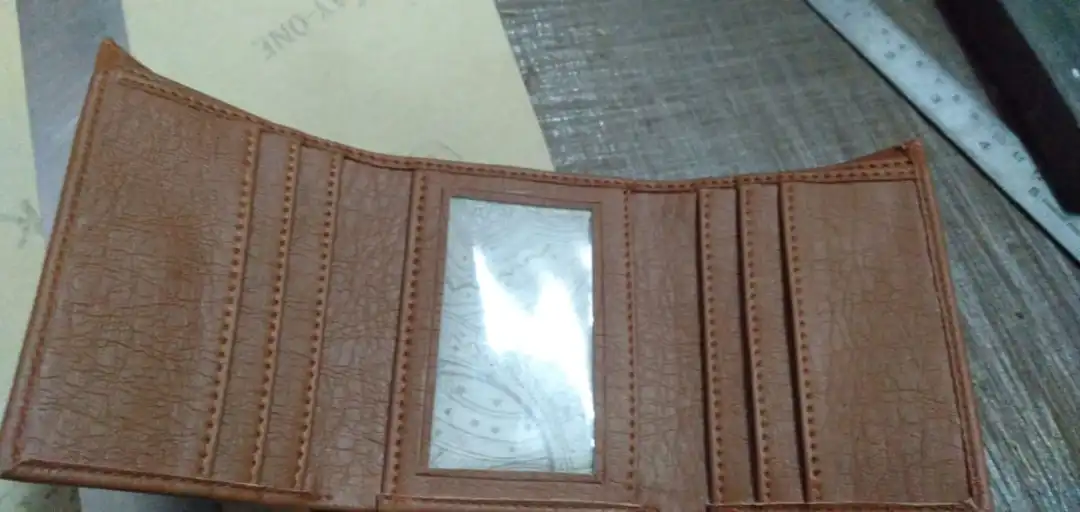 Rexine wallet 3 folder uploaded by Leather wallet purse. Leather belt on 2/7/2023